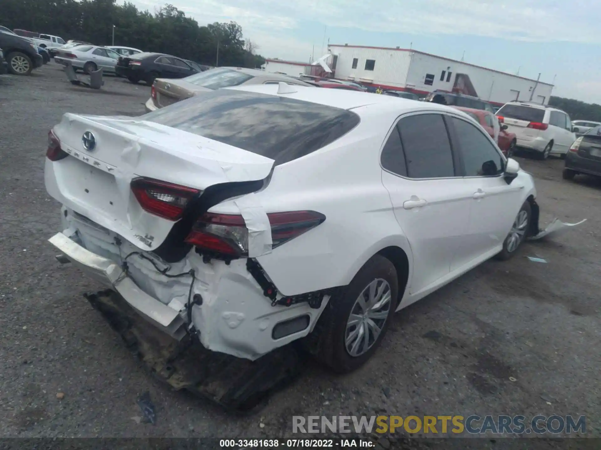 4 Photograph of a damaged car 4T1C31AK5MU548077 TOYOTA CAMRY 2021