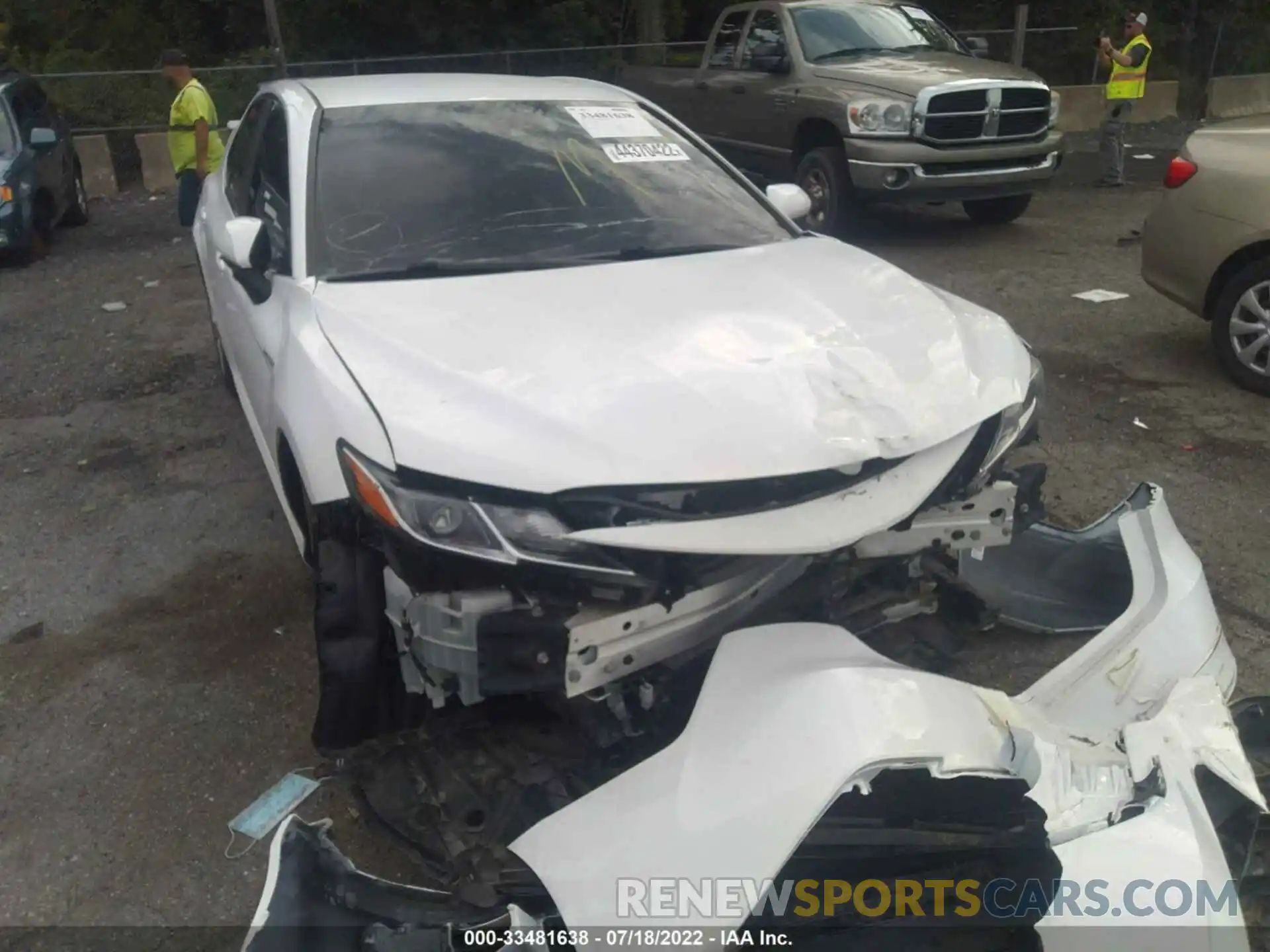 6 Photograph of a damaged car 4T1C31AK5MU548077 TOYOTA CAMRY 2021