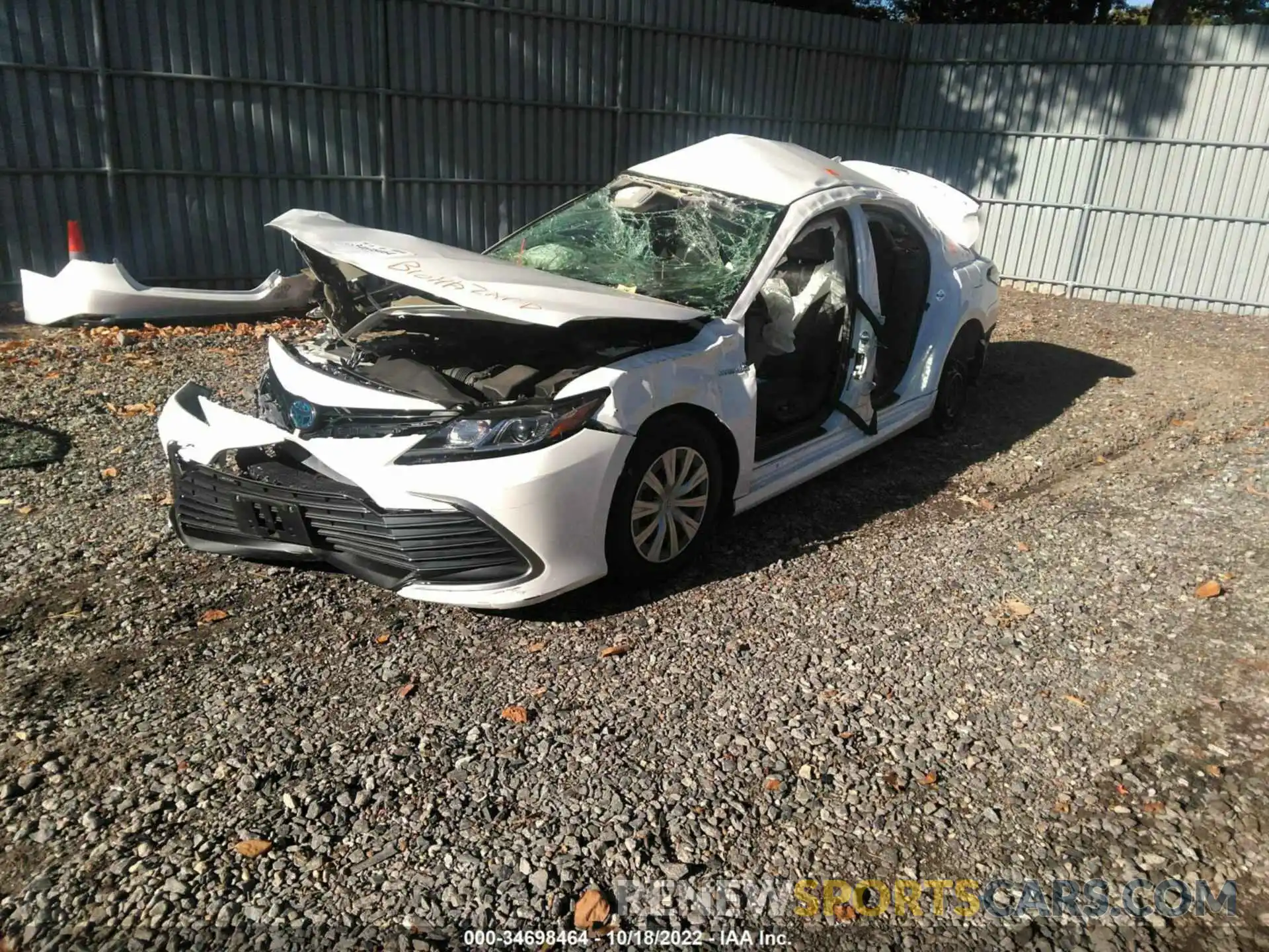 2 Photograph of a damaged car 4T1C31AK5MU553280 TOYOTA CAMRY 2021