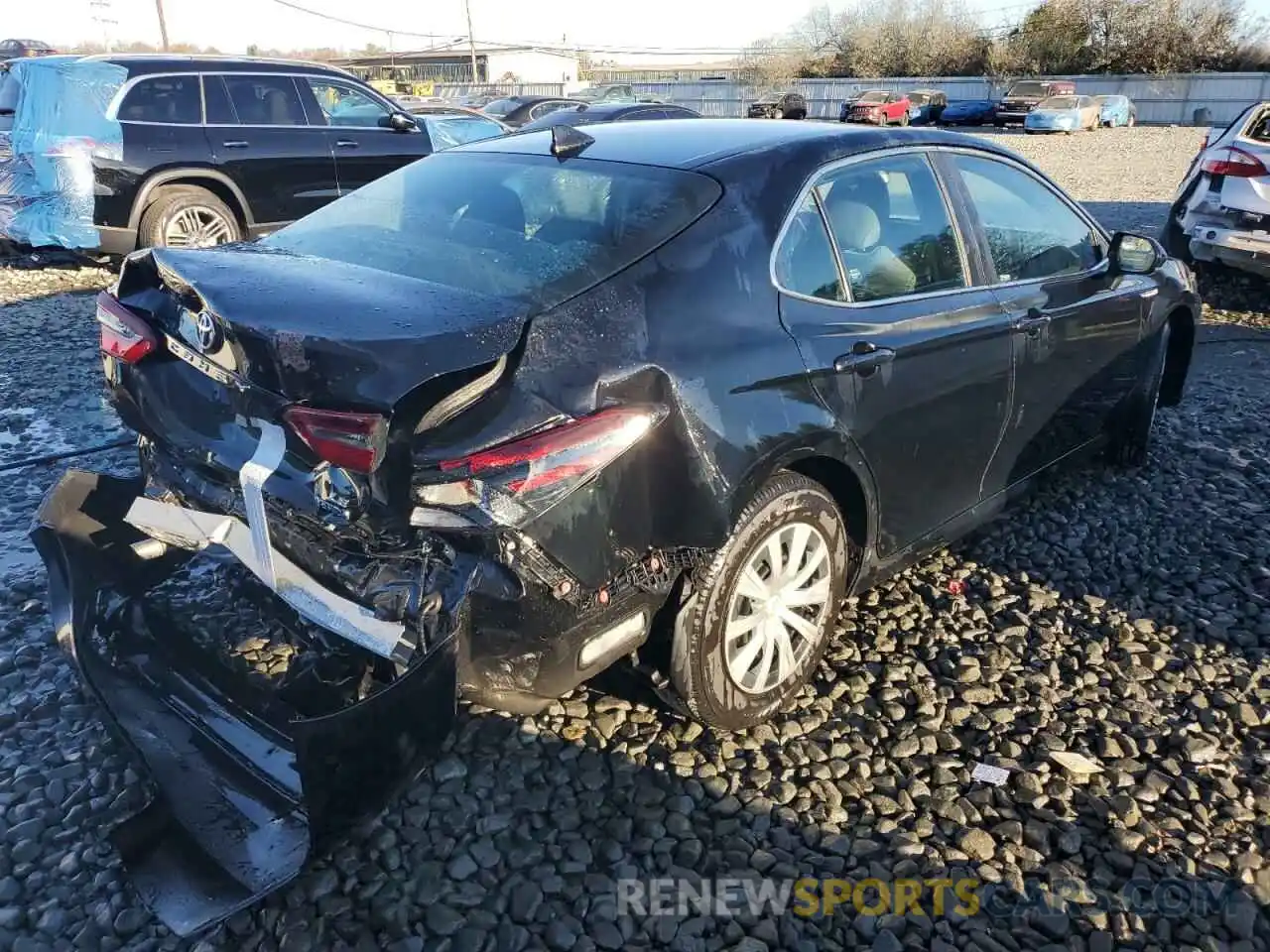 4 Photograph of a damaged car 4T1C31AK5MU563601 TOYOTA CAMRY 2021