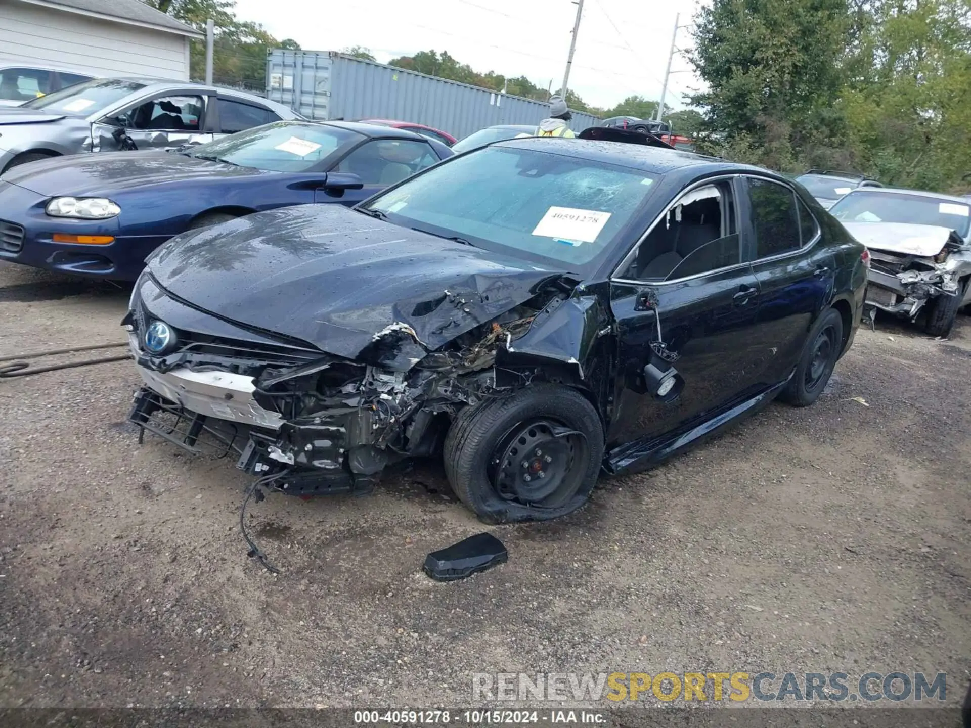 2 Photograph of a damaged car 4T1C31AK6MU552641 TOYOTA CAMRY 2021