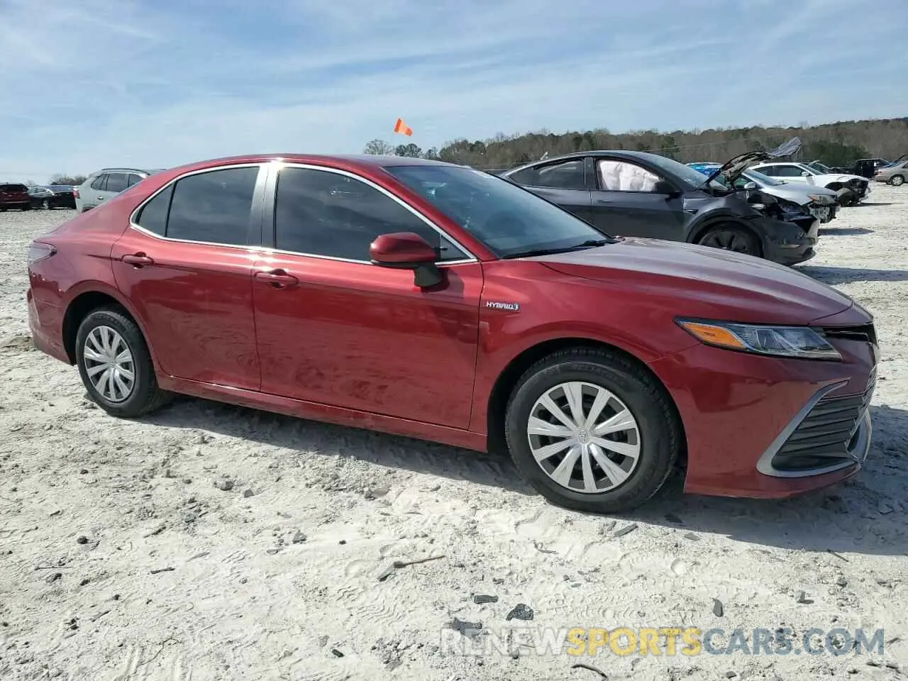 4 Photograph of a damaged car 4T1C31AK6MU559766 TOYOTA CAMRY 2021