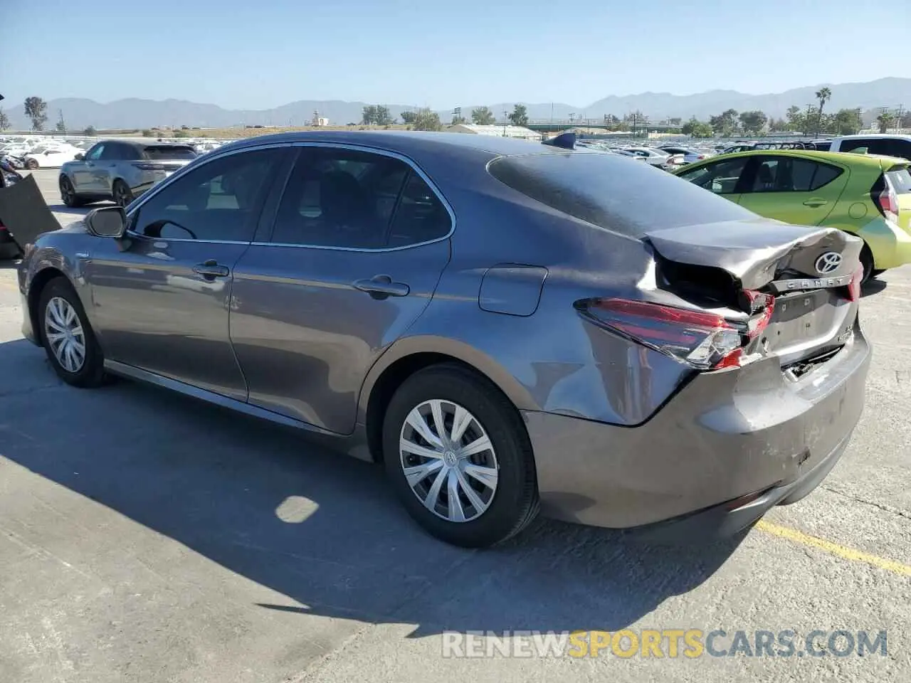 2 Photograph of a damaged car 4T1C31AK7MU023151 TOYOTA CAMRY 2021