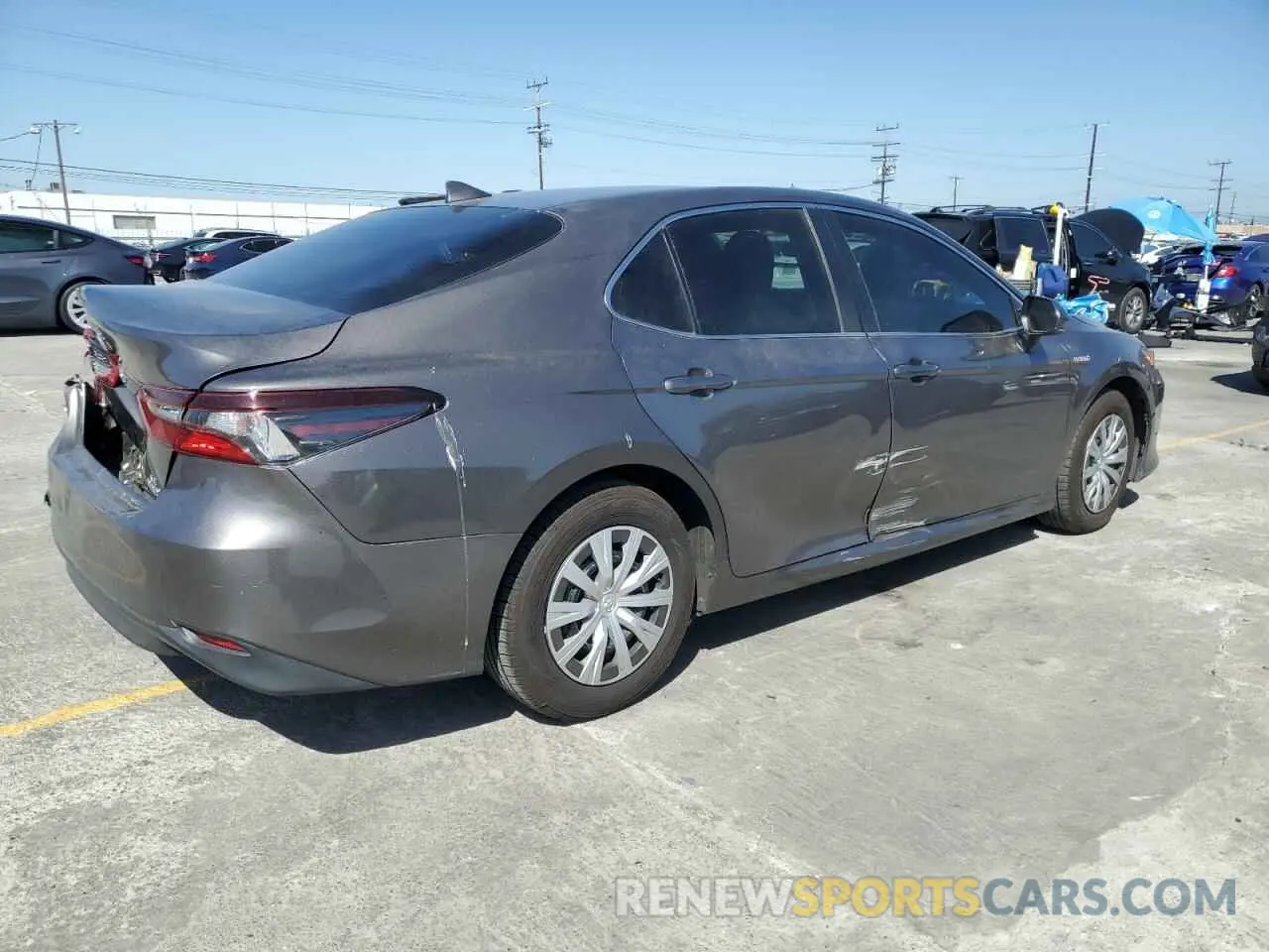 3 Photograph of a damaged car 4T1C31AK7MU023151 TOYOTA CAMRY 2021