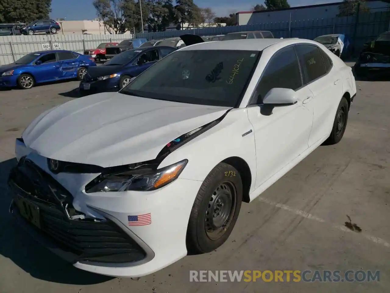 2 Photograph of a damaged car 4T1C31AK7MU546878 TOYOTA CAMRY 2021