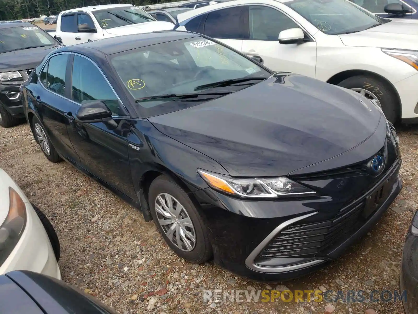 1 Photograph of a damaged car 4T1C31AK7MU550316 TOYOTA CAMRY 2021