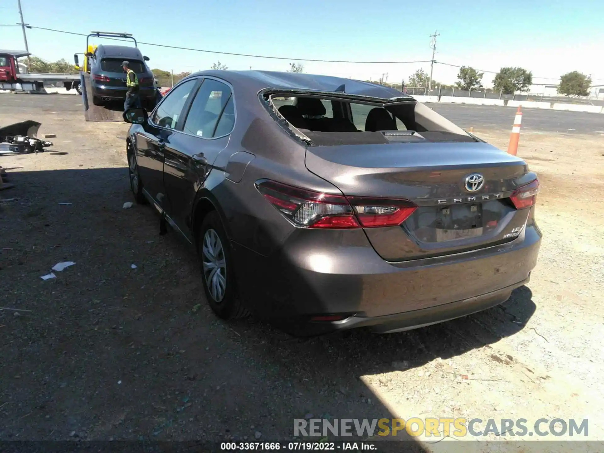 3 Photograph of a damaged car 4T1C31AK7MU562854 TOYOTA CAMRY 2021