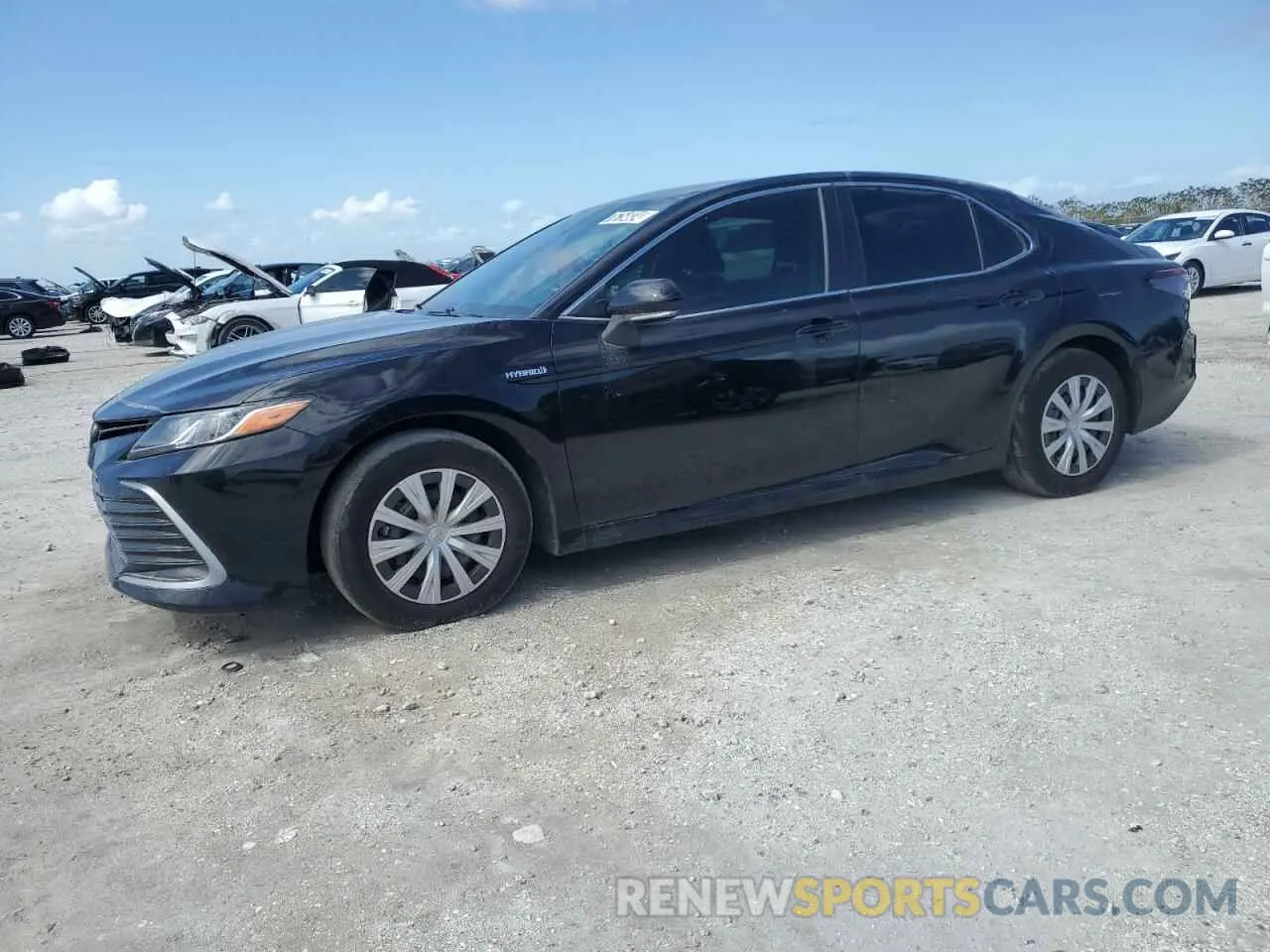1 Photograph of a damaged car 4T1C31AK7MU569044 TOYOTA CAMRY 2021