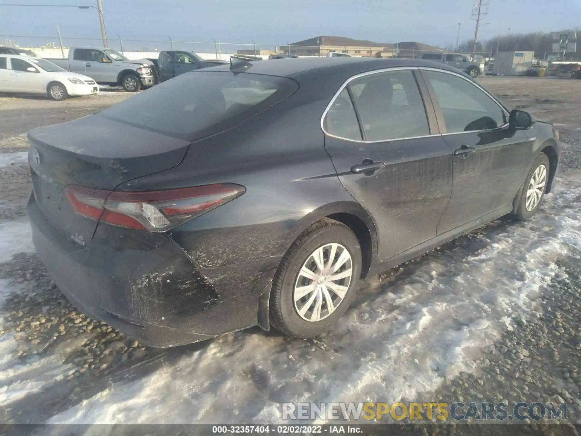 4 Photograph of a damaged car 4T1C31AK8MU022980 TOYOTA CAMRY 2021