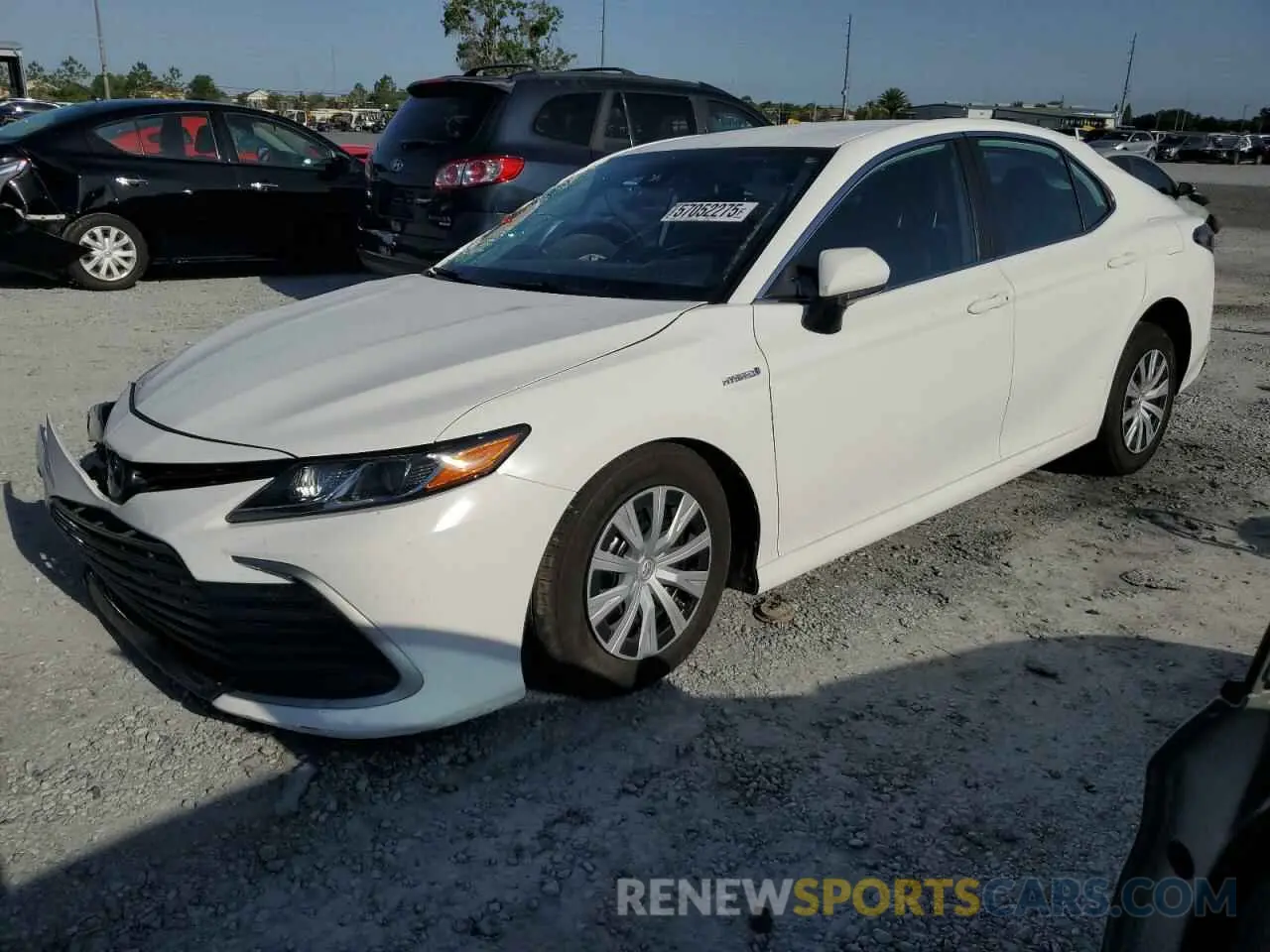 1 Photograph of a damaged car 4T1C31AK8MU024227 TOYOTA CAMRY 2021