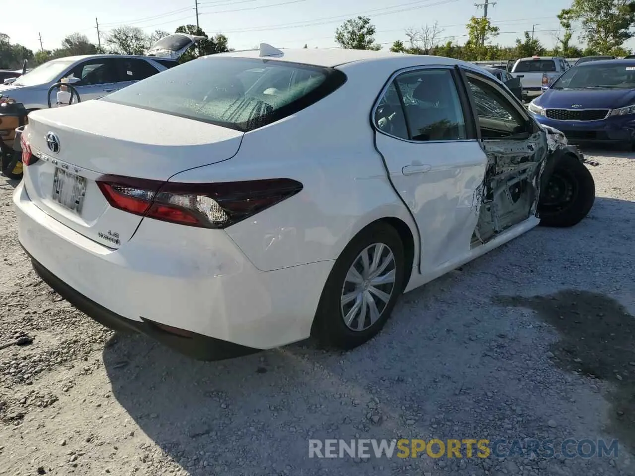 3 Photograph of a damaged car 4T1C31AK8MU024227 TOYOTA CAMRY 2021