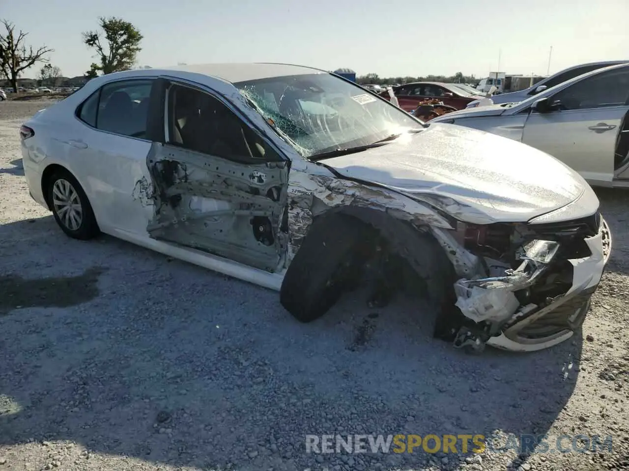 4 Photograph of a damaged car 4T1C31AK8MU024227 TOYOTA CAMRY 2021