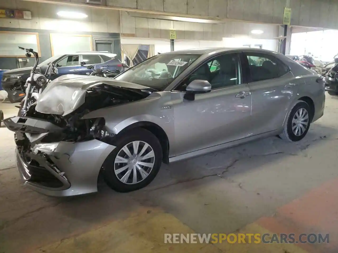 1 Photograph of a damaged car 4T1C31AK8MU556822 TOYOTA CAMRY 2021