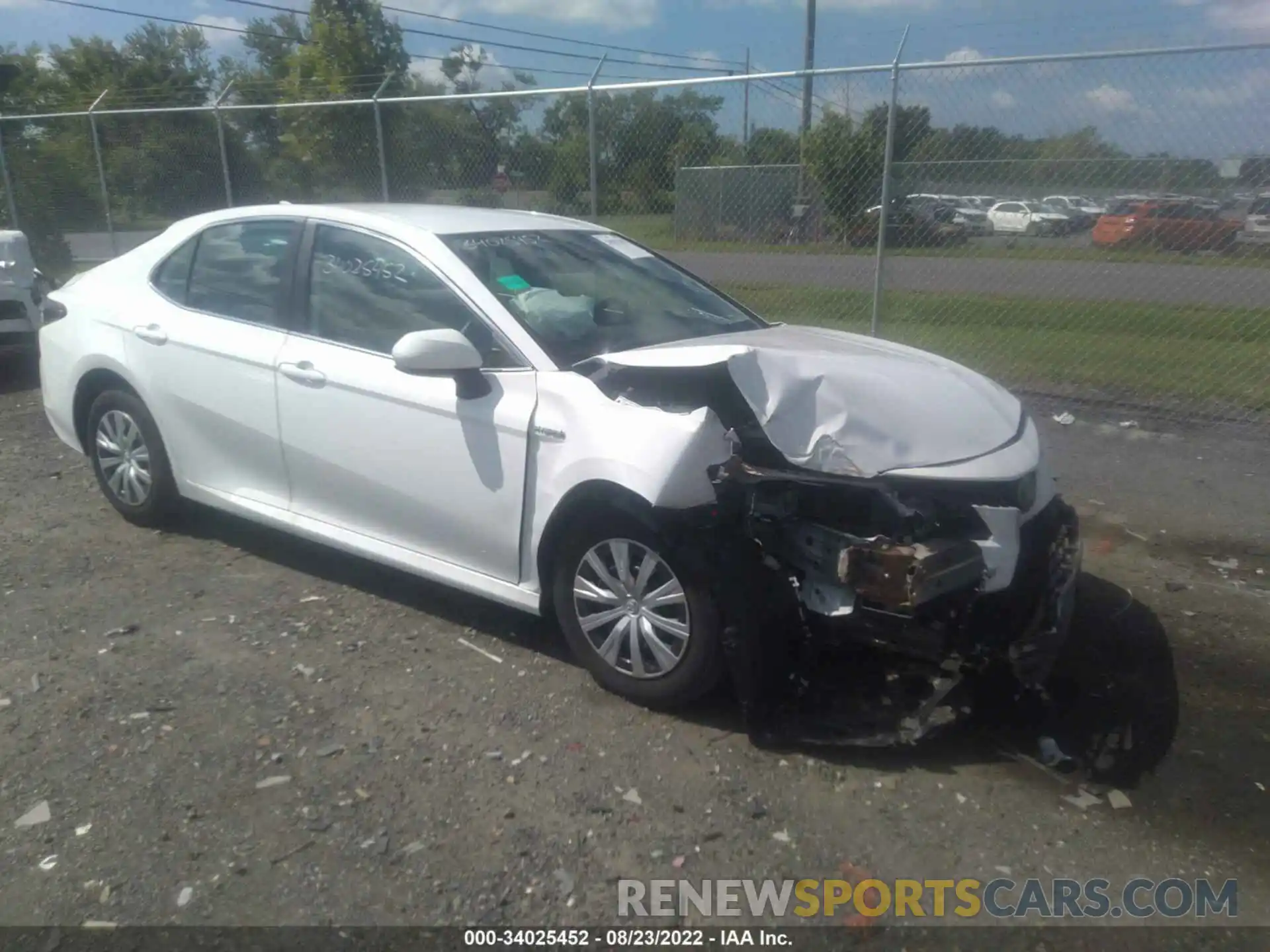 1 Photograph of a damaged car 4T1C31AK8MU563866 TOYOTA CAMRY 2021