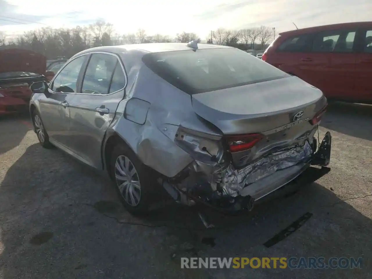 3 Photograph of a damaged car 4T1C31AK8MU564578 TOYOTA CAMRY 2021