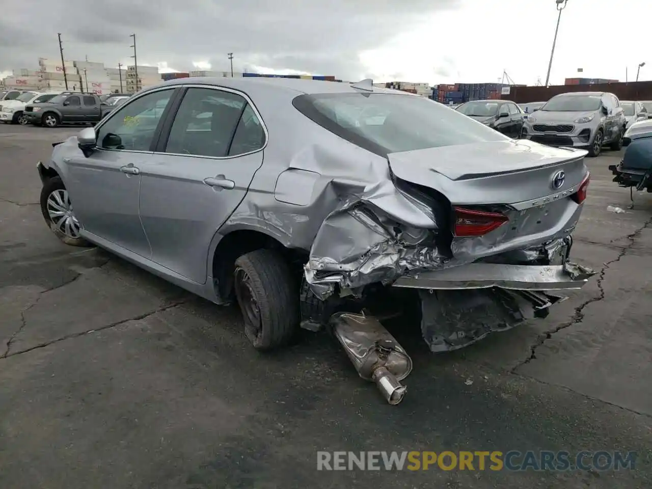 3 Photograph of a damaged car 4T1C31AK9MU550706 TOYOTA CAMRY 2021