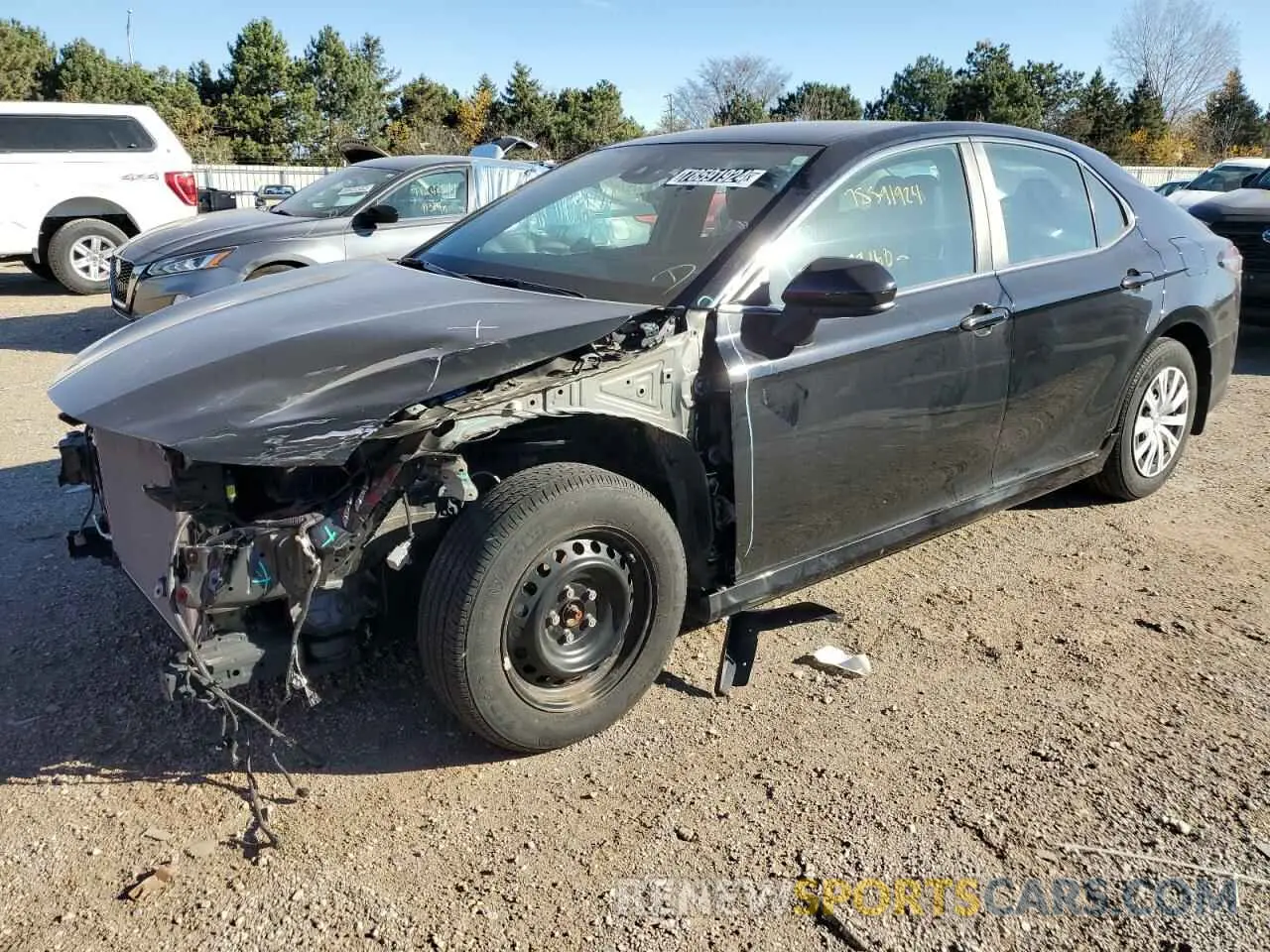 1 Photograph of a damaged car 4T1C31AK9MU552326 TOYOTA CAMRY 2021