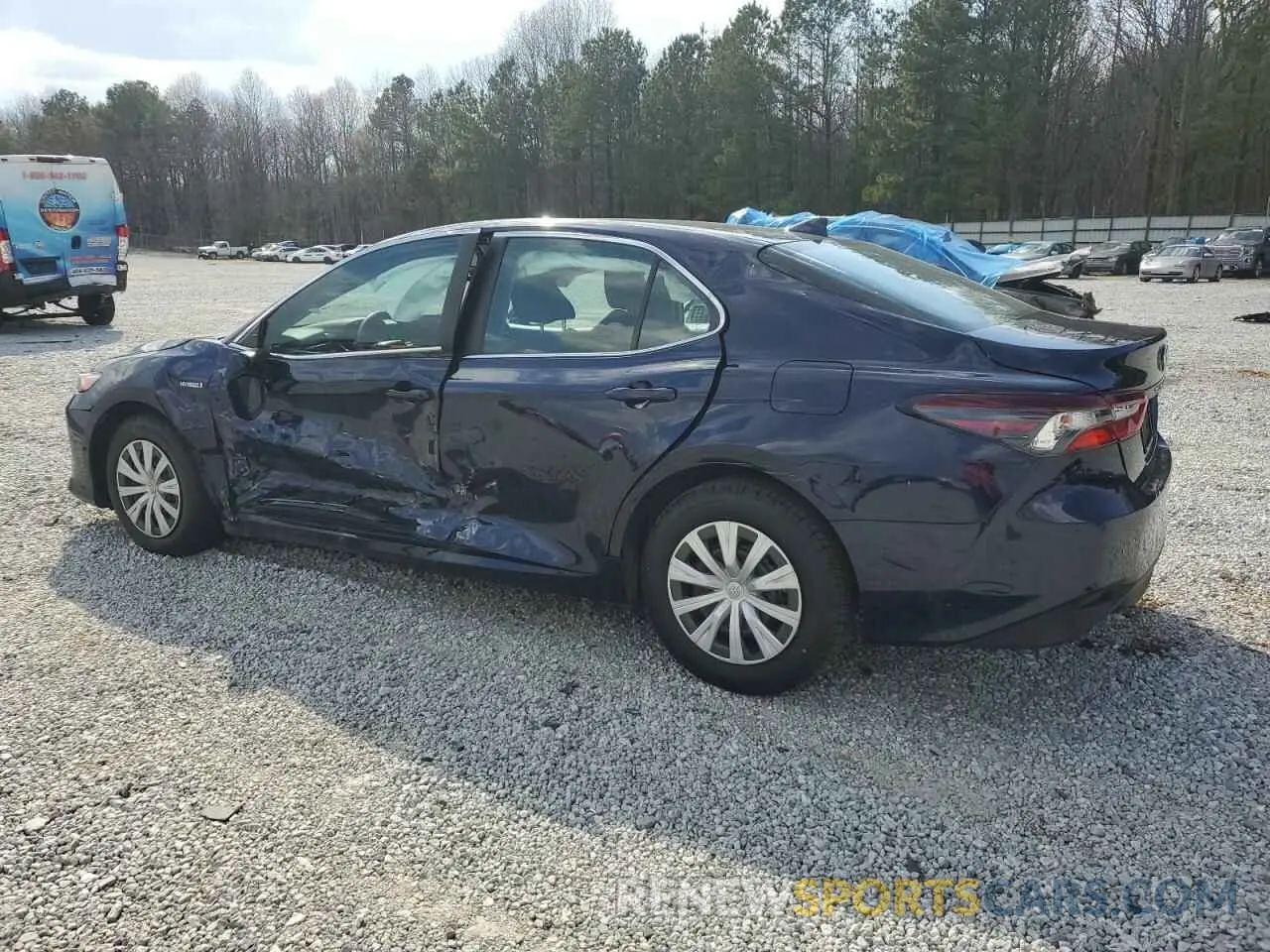 2 Photograph of a damaged car 4T1C31AK9MU557171 TOYOTA CAMRY 2021