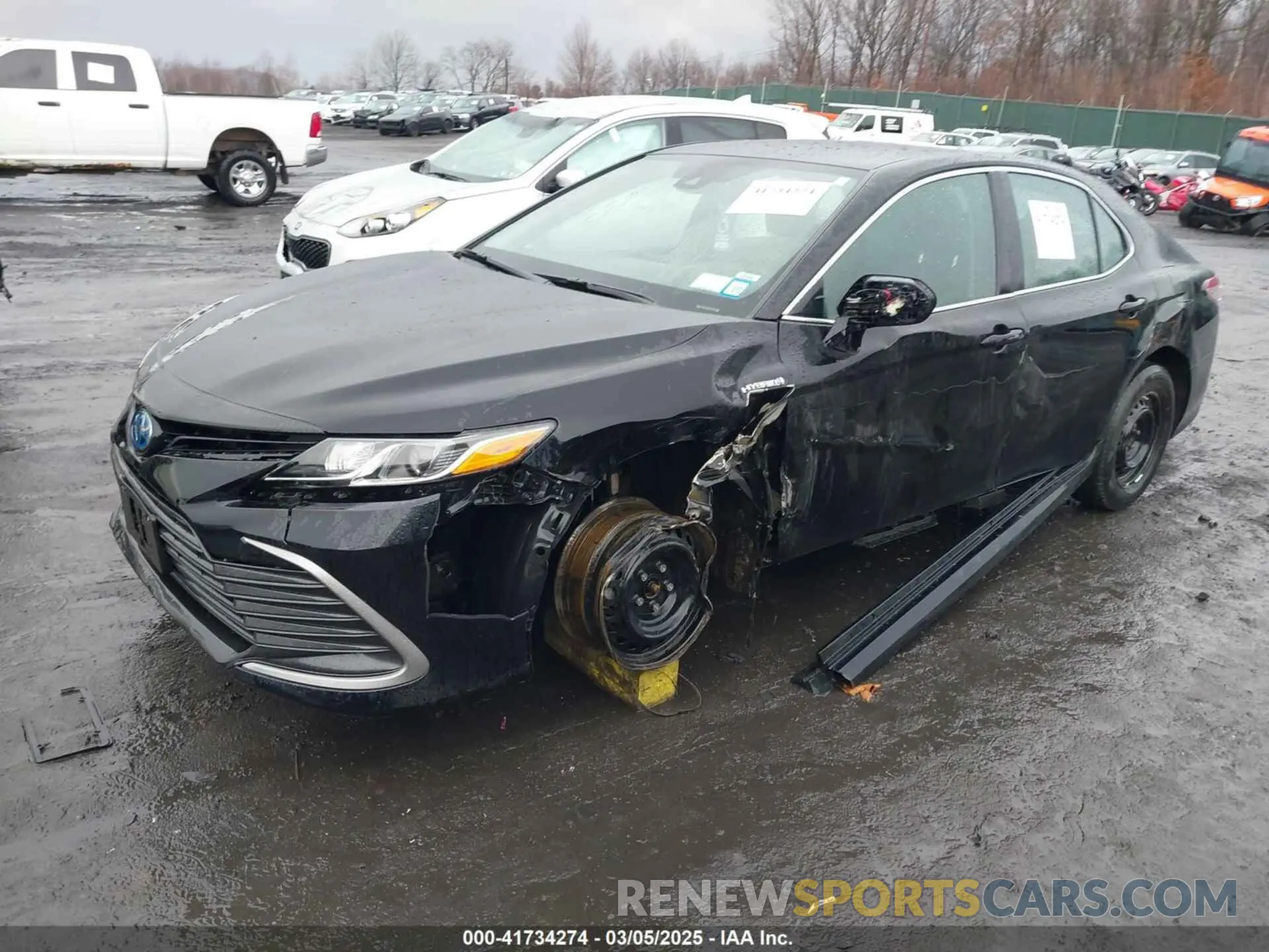 2 Photograph of a damaged car 4T1C31AK9MU566159 TOYOTA CAMRY 2021