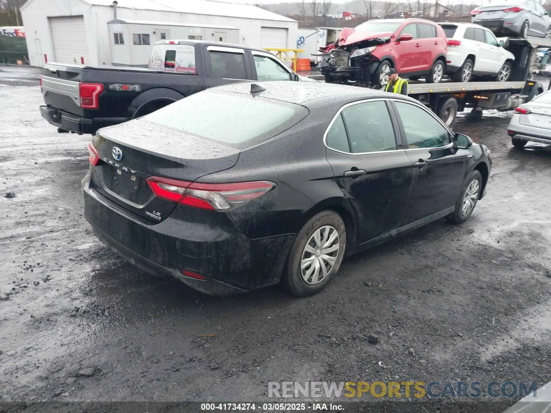 4 Photograph of a damaged car 4T1C31AK9MU566159 TOYOTA CAMRY 2021