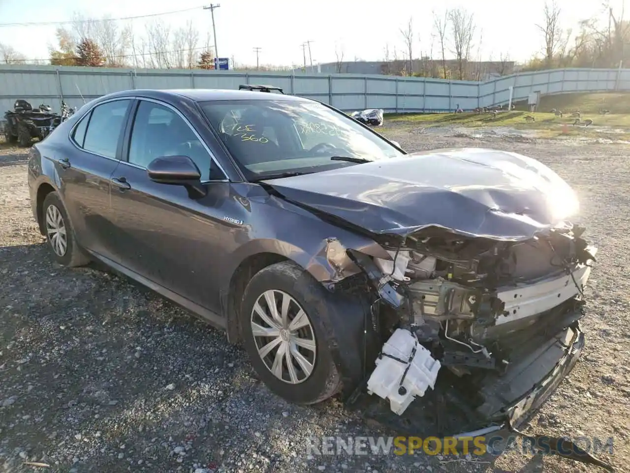 1 Photograph of a damaged car 4T1C31AK9MU566467 TOYOTA CAMRY 2021