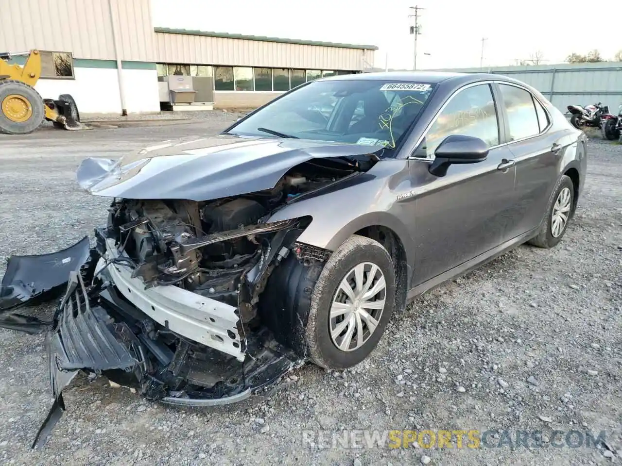 2 Photograph of a damaged car 4T1C31AK9MU566467 TOYOTA CAMRY 2021