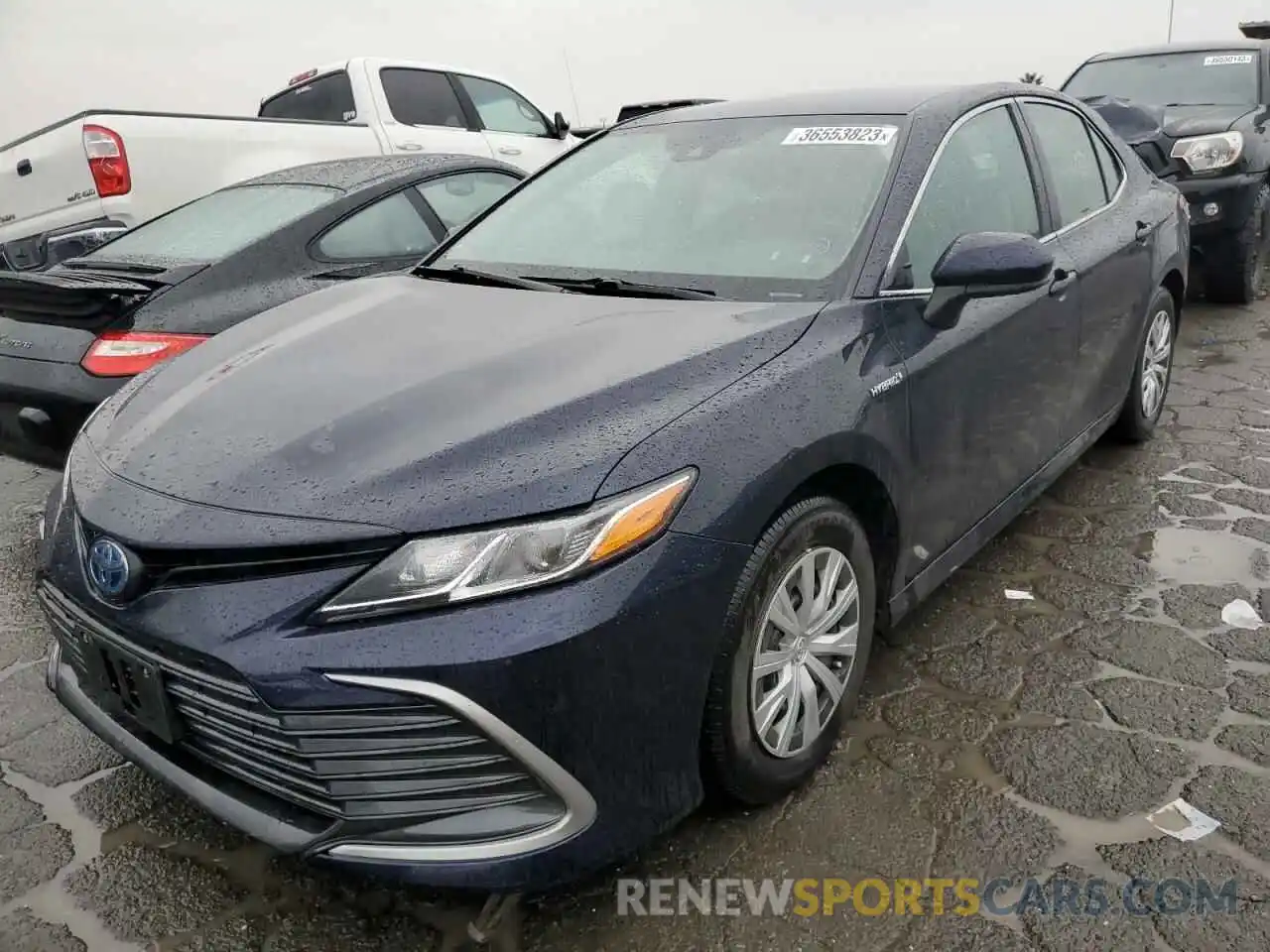 1 Photograph of a damaged car 4T1C31AKXMU550164 TOYOTA CAMRY 2021