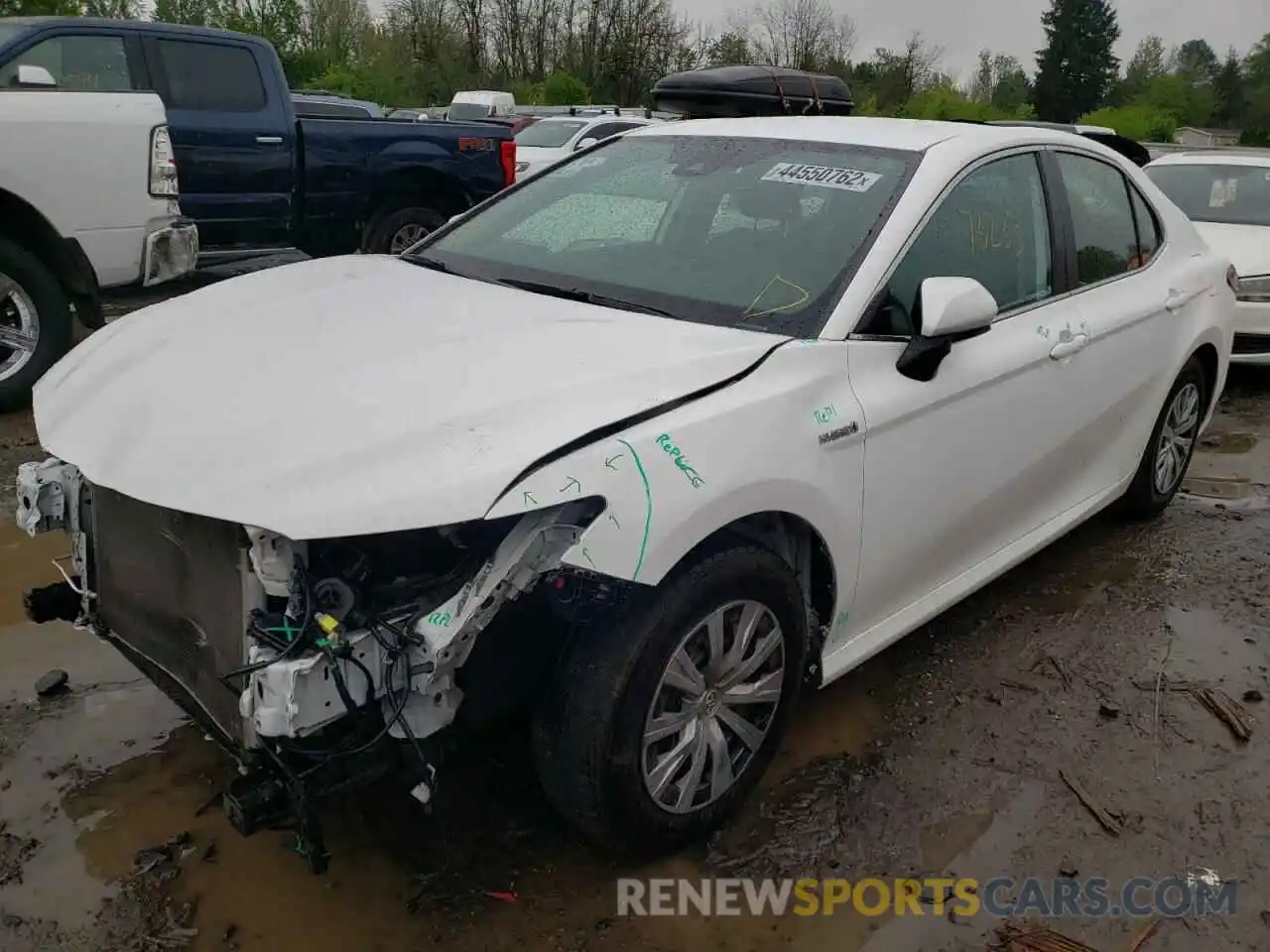 2 Photograph of a damaged car 4T1C31AKXMU554117 TOYOTA CAMRY 2021