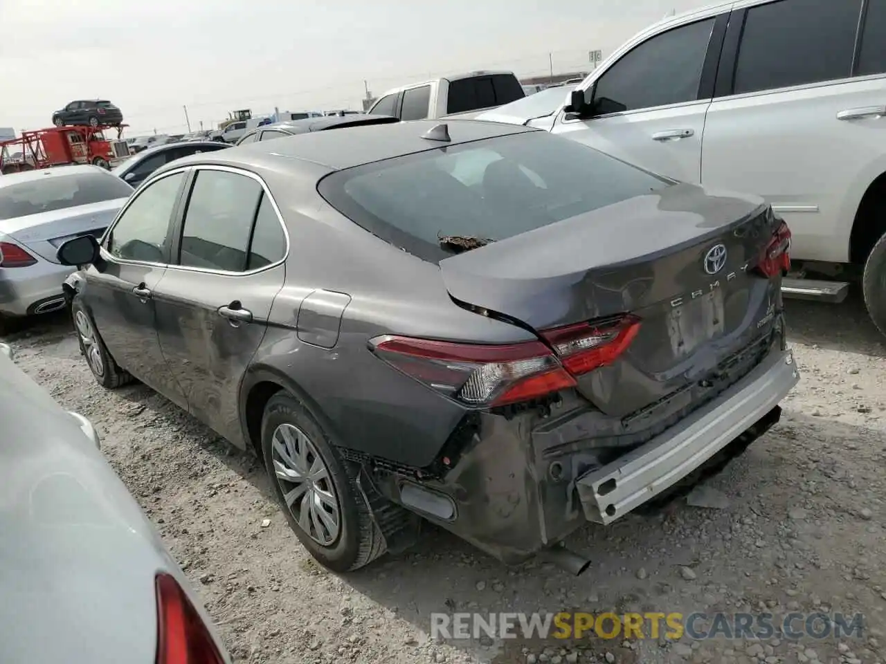 2 Photograph of a damaged car 4T1C31AKXMU554330 TOYOTA CAMRY 2021