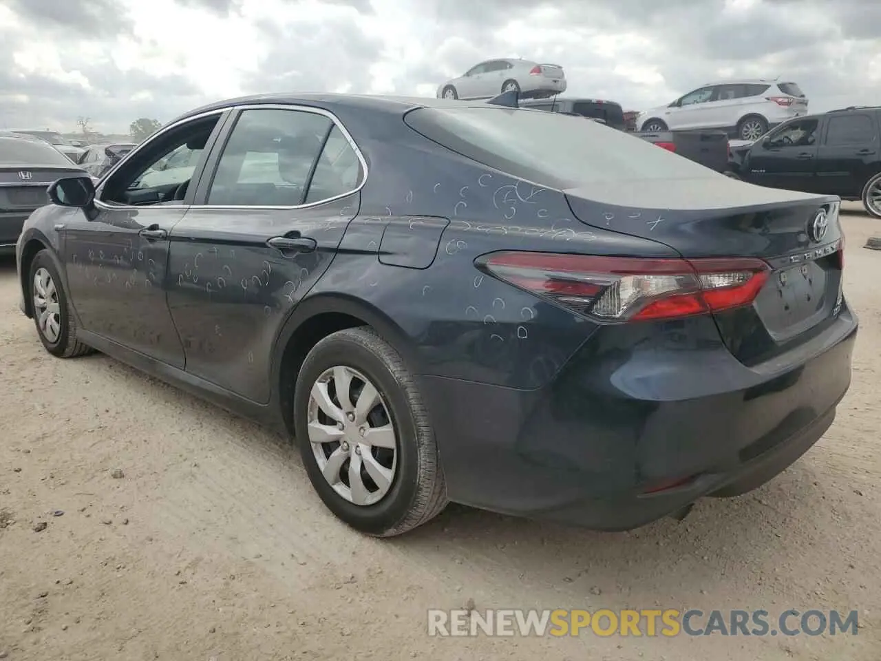 2 Photograph of a damaged car 4T1C31AKXMU563044 TOYOTA CAMRY 2021