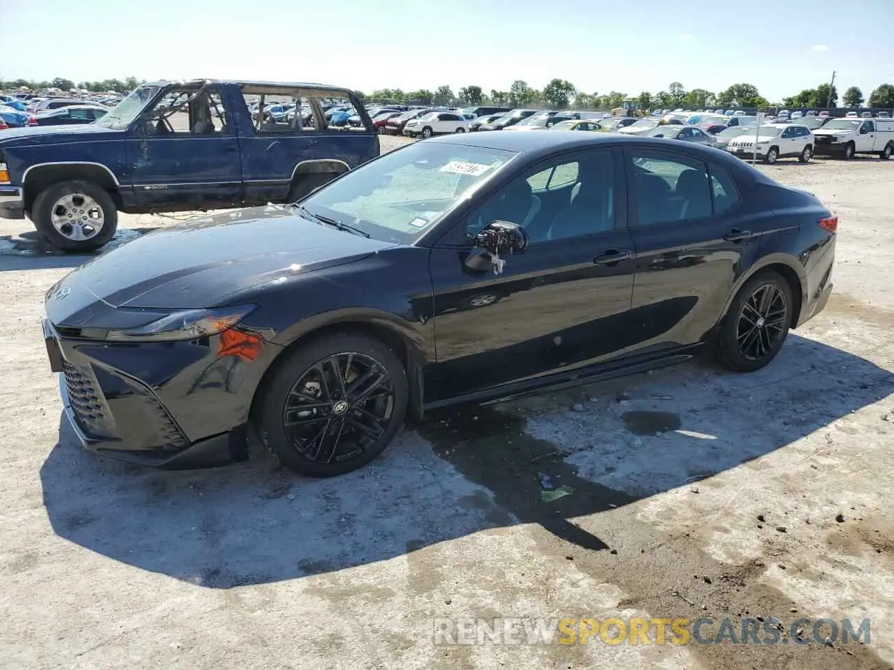 1 Photograph of a damaged car 4T1DAACK7SU519474 TOYOTA CAMRY 2021
