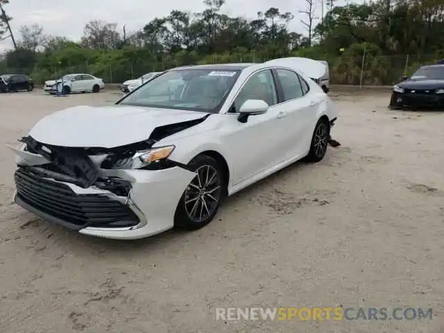 2 Photograph of a damaged car 4T1F11AK0MU414810 TOYOTA CAMRY 2021