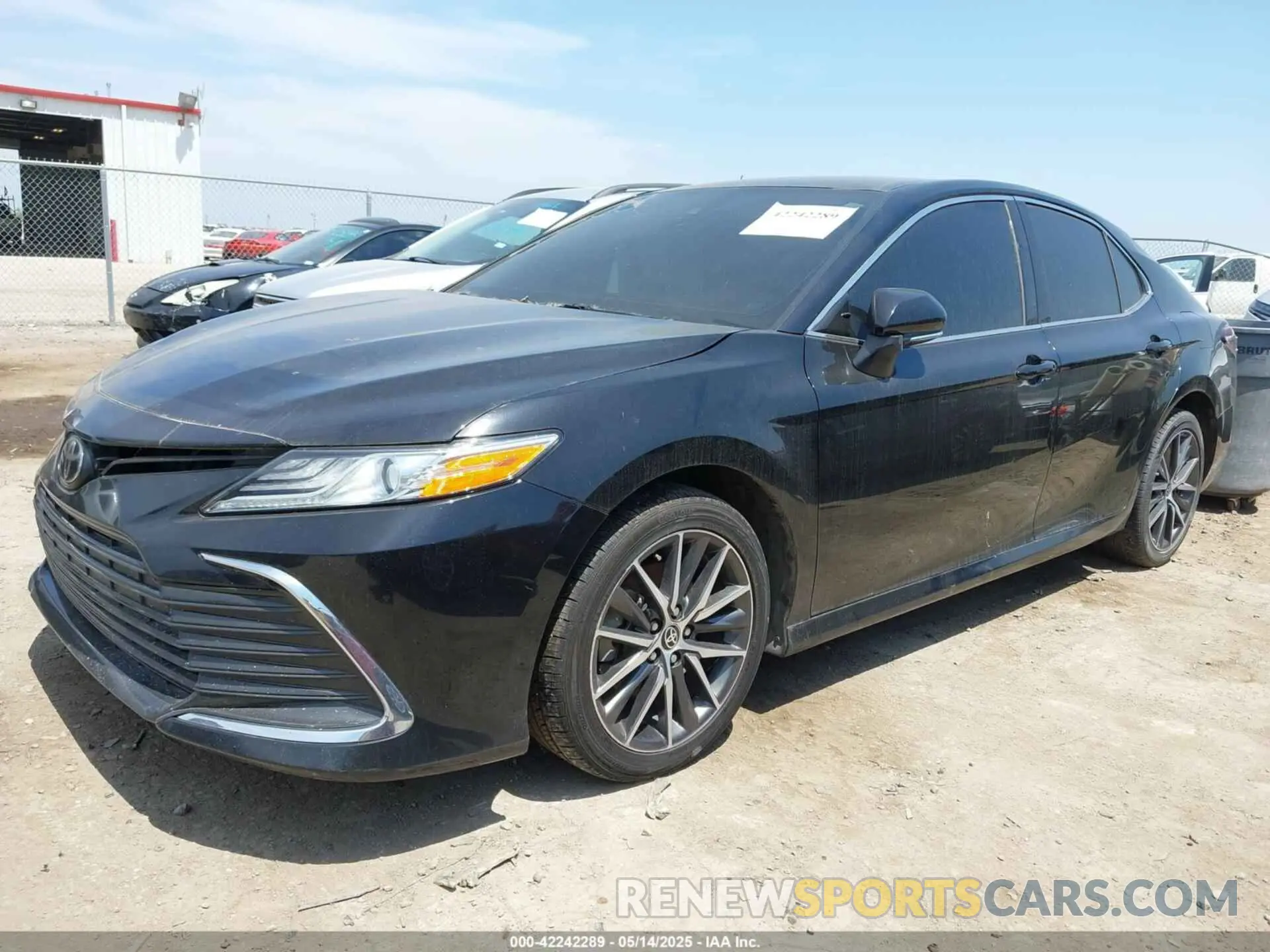 2 Photograph of a damaged car 4T1F11AK0MU446852 TOYOTA CAMRY 2021