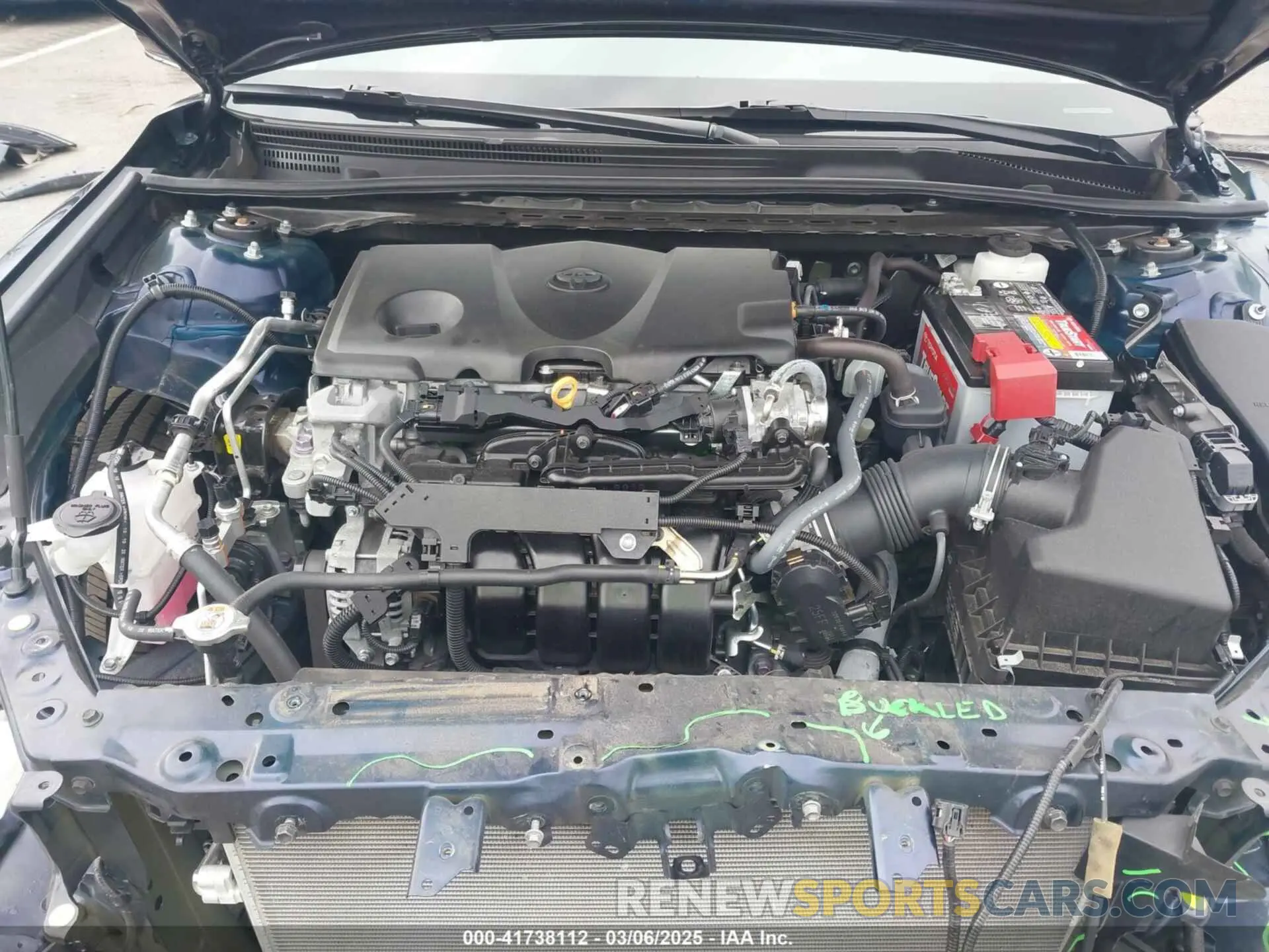10 Photograph of a damaged car 4T1F11AK1MU610318 TOYOTA CAMRY 2021