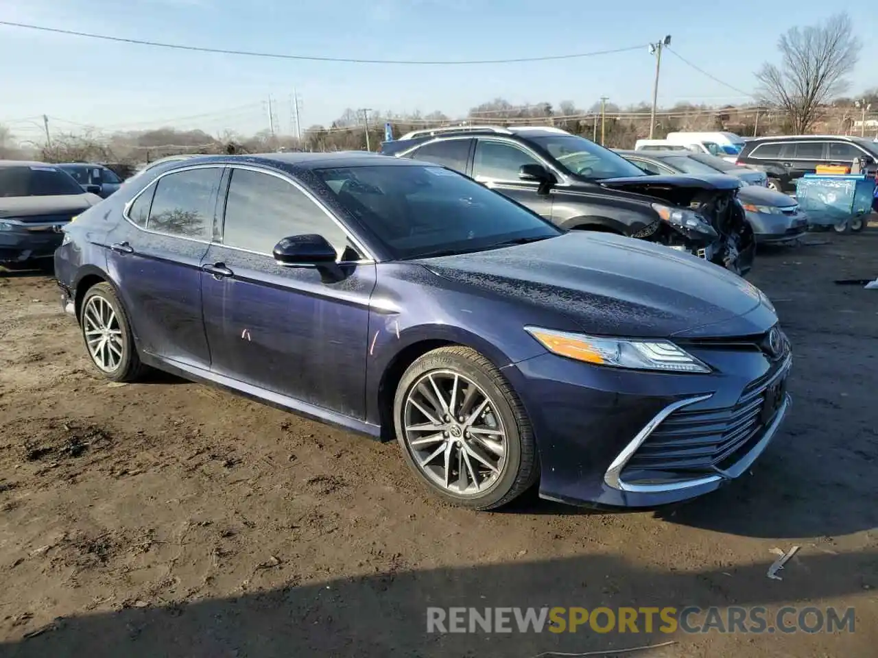 4 Photograph of a damaged car 4T1F11AK2MU402562 TOYOTA CAMRY 2021