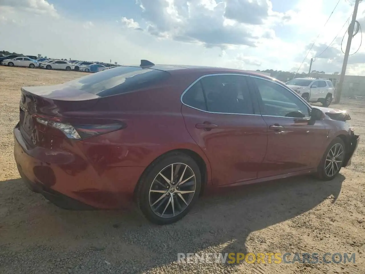 3 Photograph of a damaged car 4T1F11AK5MU548082 TOYOTA CAMRY 2021