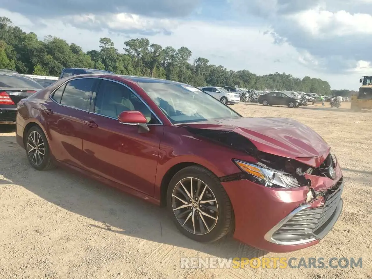 4 Photograph of a damaged car 4T1F11AK5MU548082 TOYOTA CAMRY 2021