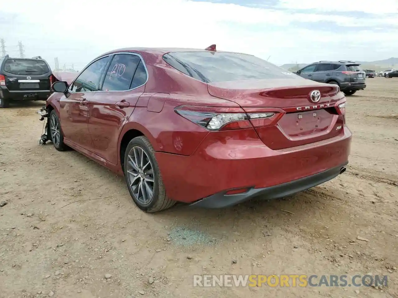 3 Photograph of a damaged car 4T1F11AK7MU408079 TOYOTA CAMRY 2021