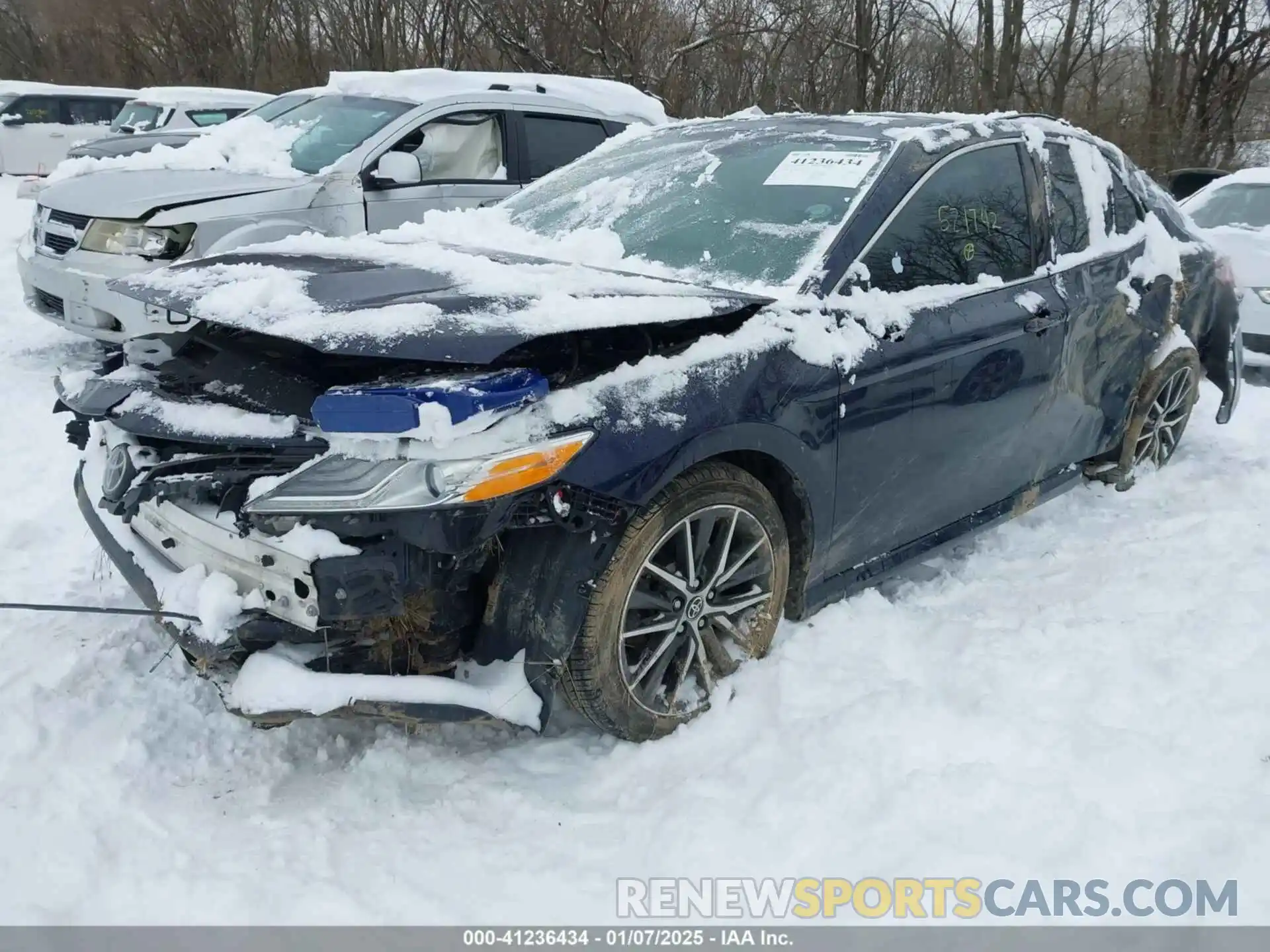 2 Photograph of a damaged car 4T1F11AK7MU521742 TOYOTA CAMRY 2021