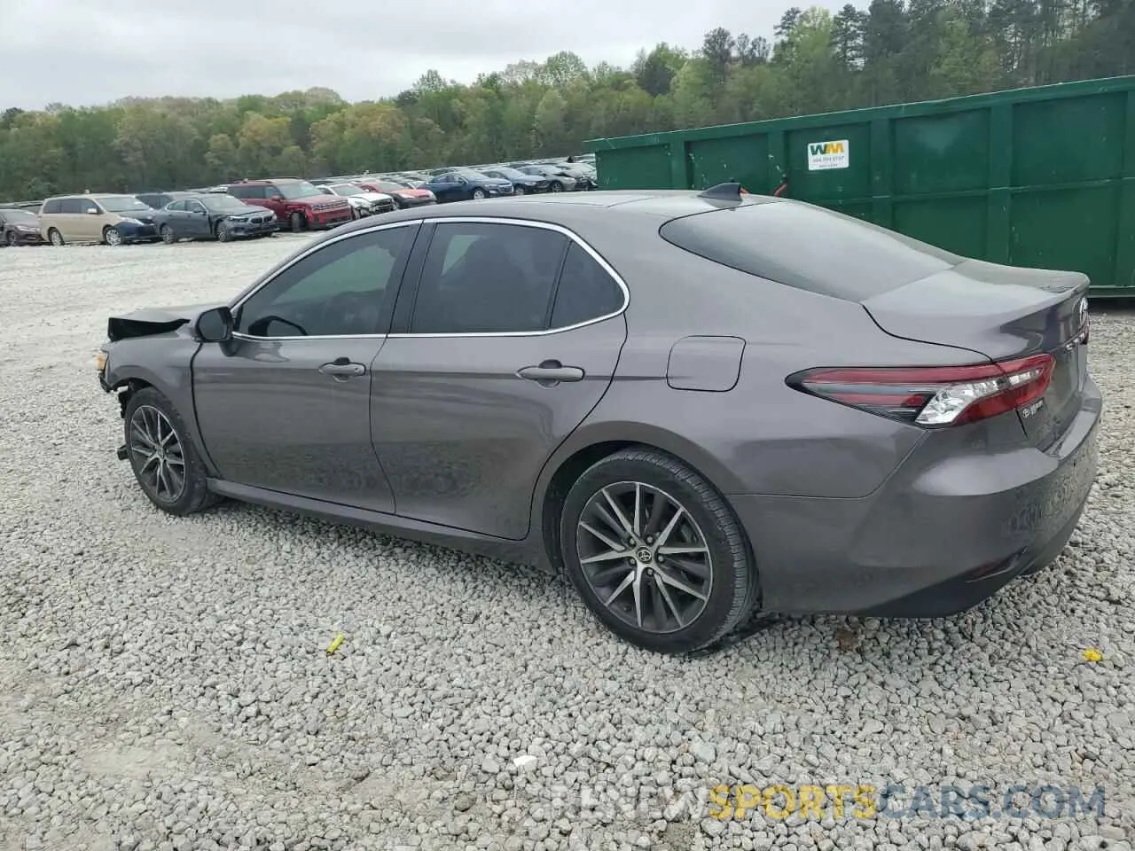 2 Photograph of a damaged car 4T1F11AK9MU605688 TOYOTA CAMRY 2021