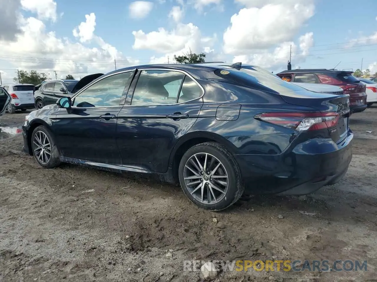 2 Photograph of a damaged car 4T1F11BK0MU044571 TOYOTA CAMRY 2021