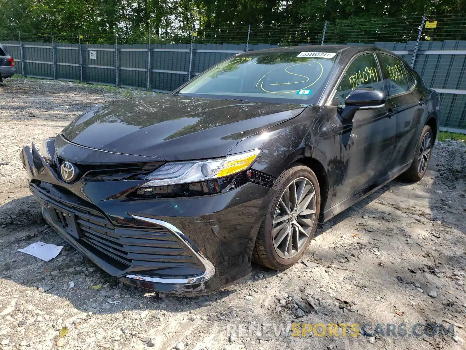 2 Photograph of a damaged car 4T1F11BK1MU022594 TOYOTA CAMRY 2021