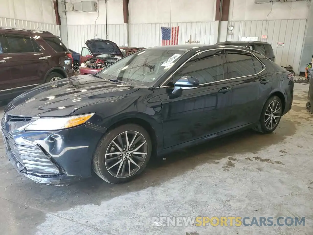1 Photograph of a damaged car 4T1F11BK1MU029805 TOYOTA CAMRY 2021