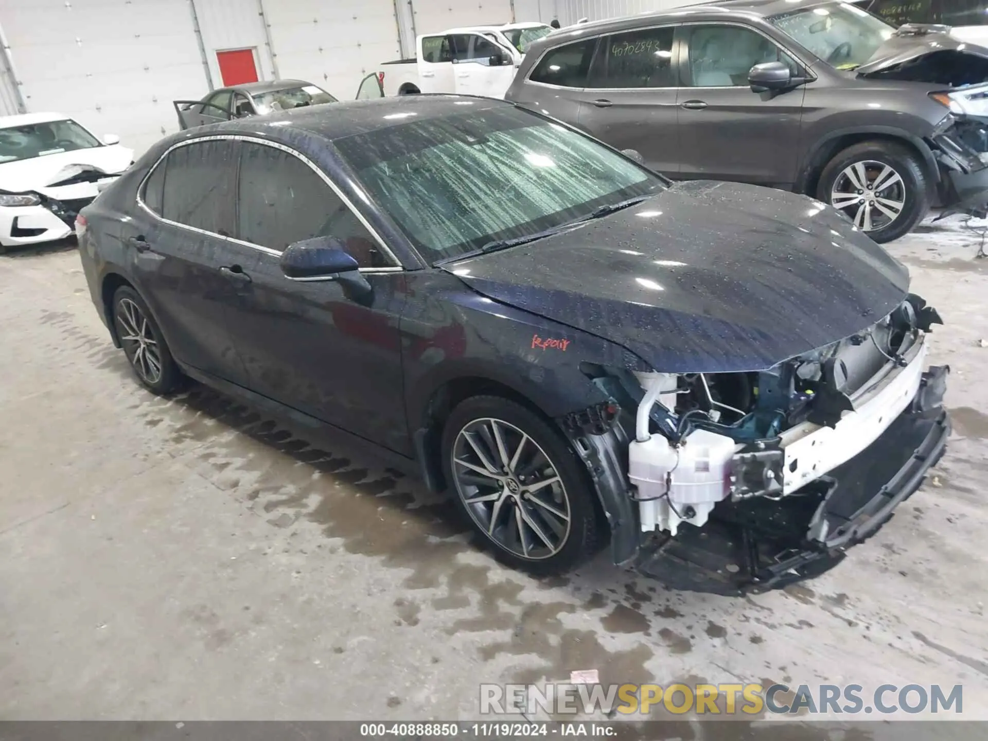 1 Photograph of a damaged car 4T1F11BK3MU036254 TOYOTA CAMRY 2021