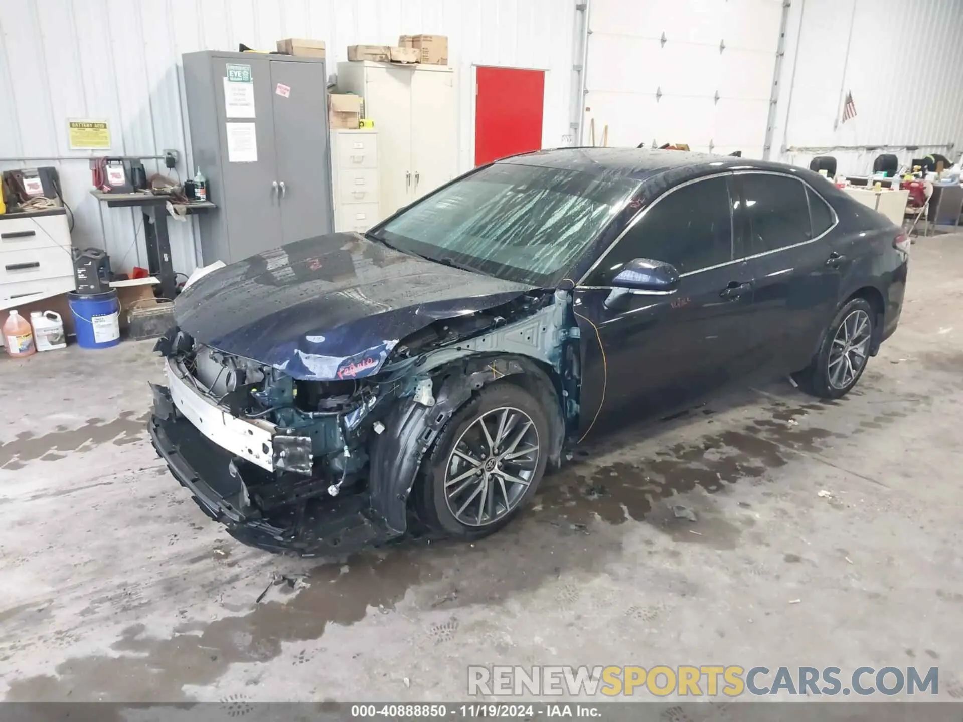 2 Photograph of a damaged car 4T1F11BK3MU036254 TOYOTA CAMRY 2021