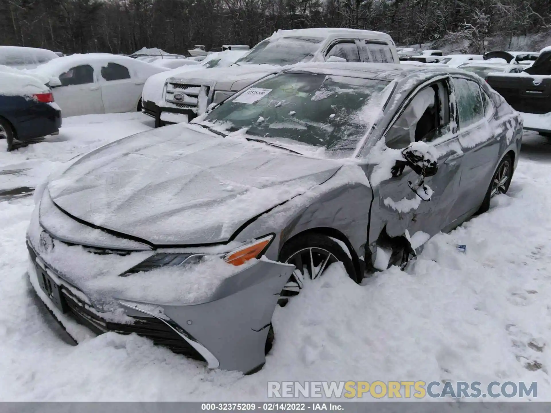 2 Photograph of a damaged car 4T1F11BK5MU041049 TOYOTA CAMRY 2021