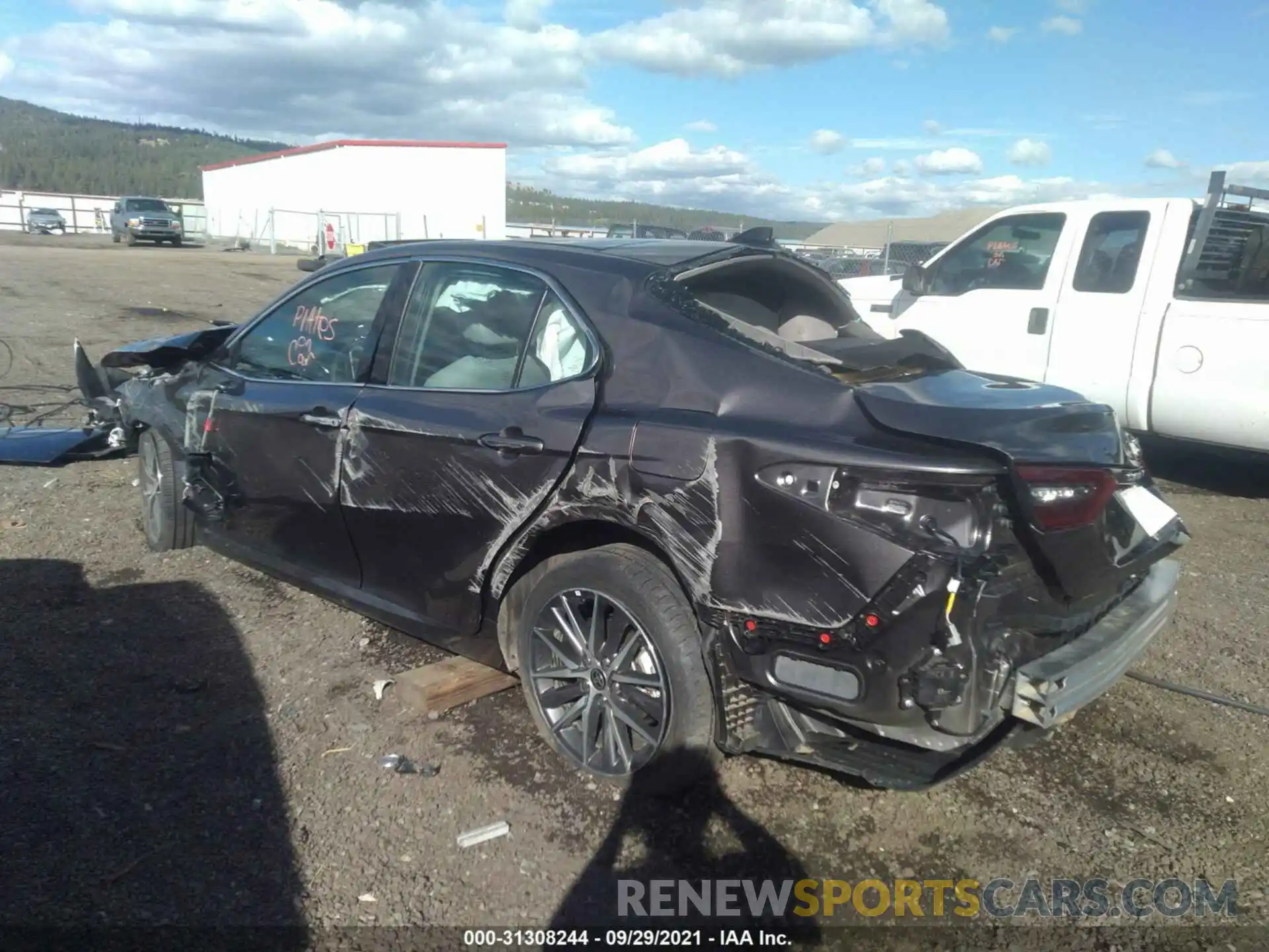 3 Photograph of a damaged car 4T1F11BK6MU042498 TOYOTA CAMRY 2021