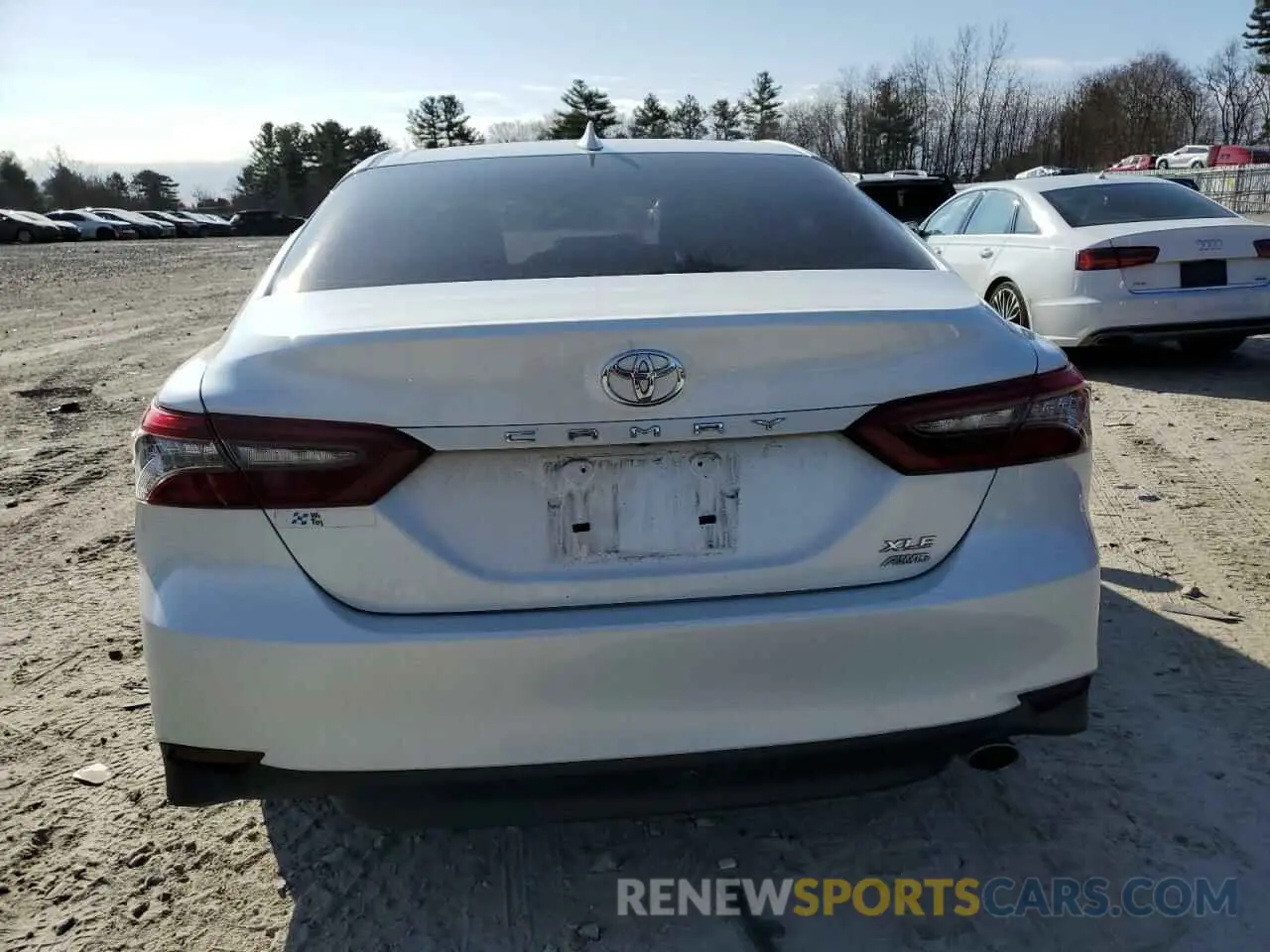 6 Photograph of a damaged car 4T1F11BK9MU043080 TOYOTA CAMRY 2021