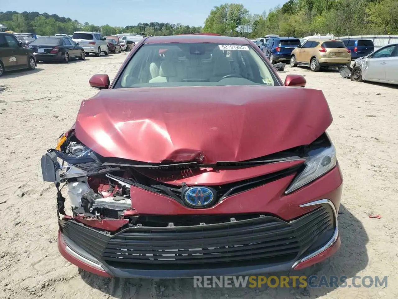 5 Photograph of a damaged car 4T1F31AK0MU020749 TOYOTA CAMRY 2021