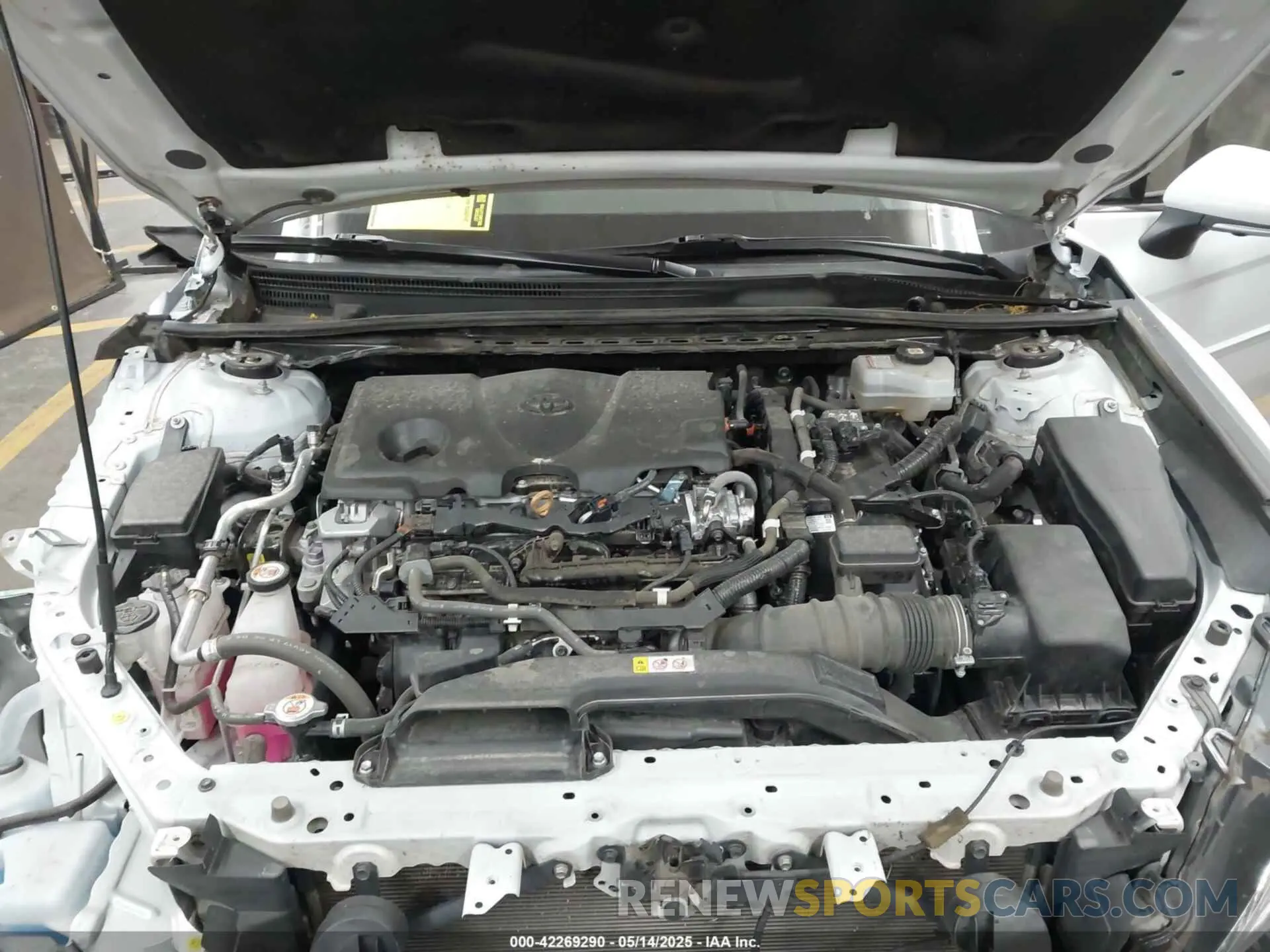 10 Photograph of a damaged car 4T1F31AK0MU569352 TOYOTA CAMRY 2021